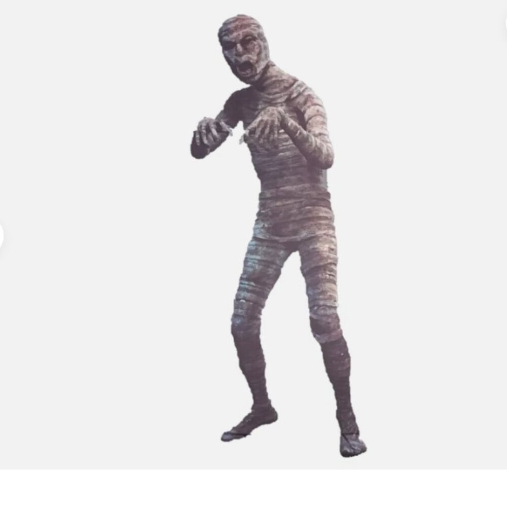 28" Tall Mummy Halloween Wall Decal Reusable Vinyl Art Holiday Home Decoration